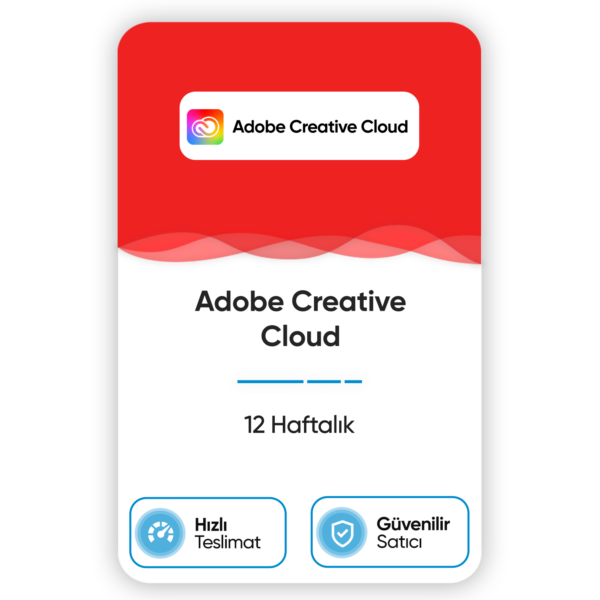 Adobe Creative Cloud – 12 Haftalık