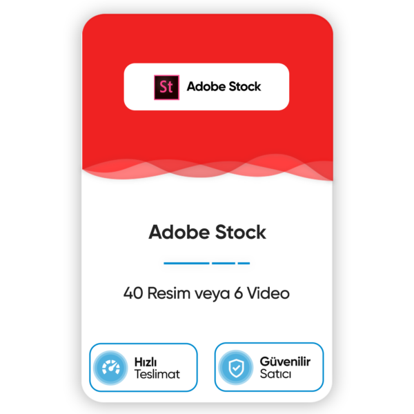 Adobe Stock 25 Görsel / 3 Video