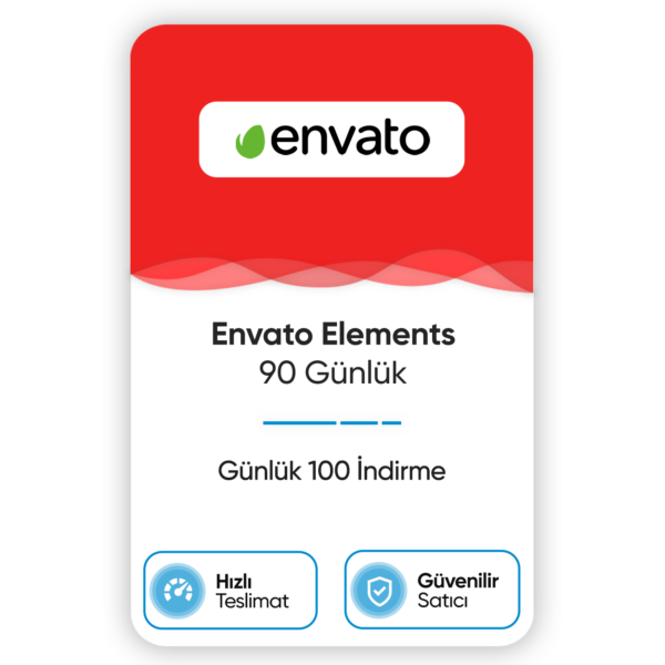 Envato Elements – 90 Günlük