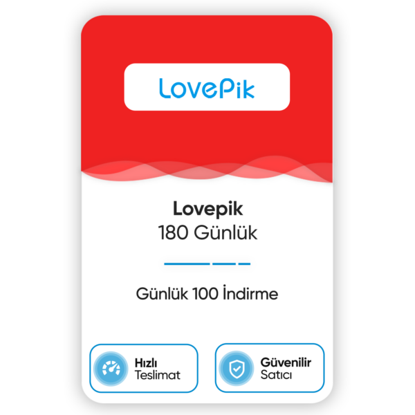 Lovepik – 180 Günlük