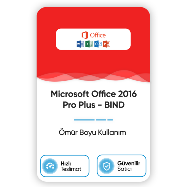Office 2016 Pro Plus  BIND Sürüm
