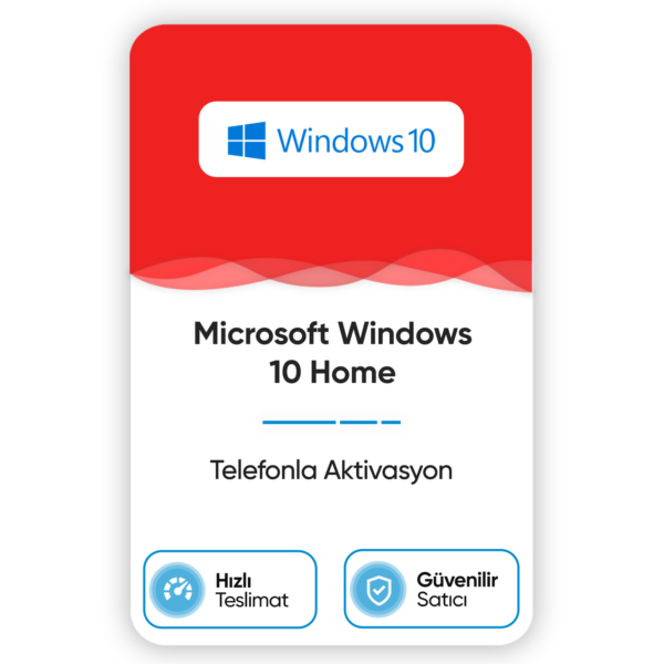 Windows 10 Home – Telefon Aktivasyon