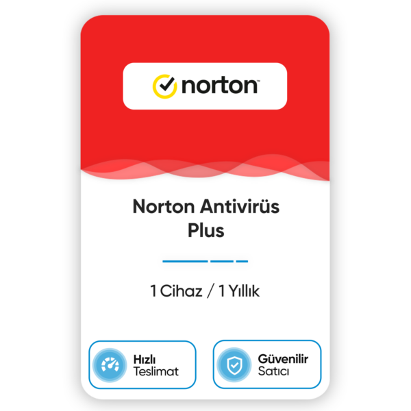 Norton AntiVirus Plus – 1 Yıllık